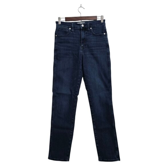 Madewell Tall Stovepipe Jeans in Macintosh Wash Sz 27T - Picture 2 of 12
